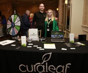 Andrew Behringer and Alison Dixon of Curaleaf.